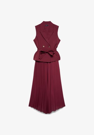 Calliope, ABITO TINTA UNITA - Abito a camicia - bordeaux