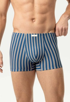 mey, MEY SHORTY SERIE STREAM STRIPES GESTREIFT - Kurze Boxershorts - blue stream