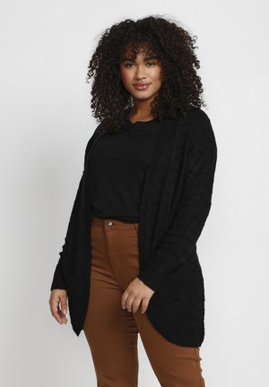 KCEMANA - Cardigan - black deep