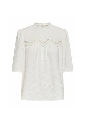 ONLY, TOP ONLMETTE TOP - Blusa - cloud dancer