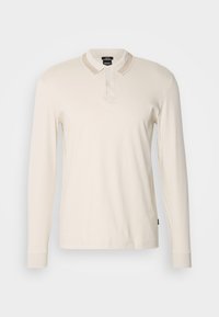 PLEINS - Bluză polo - open white