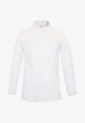 REGULAR FIT - Button-down blouse - white
