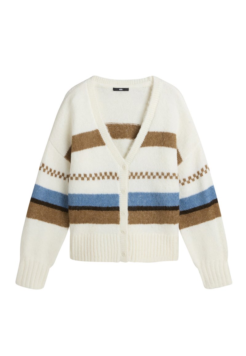 Vans VALERIE STRIPE - Cardigan - marshmallow