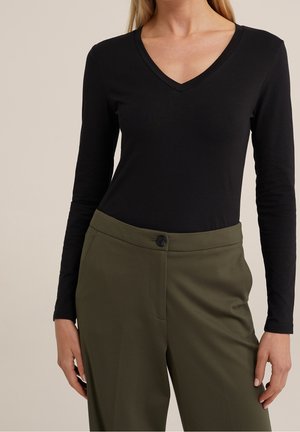 T-shirt à manches longues - black