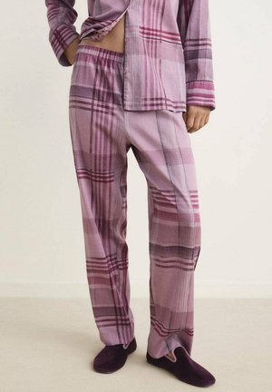 PRINTED  - Bas de pyjama - mauve