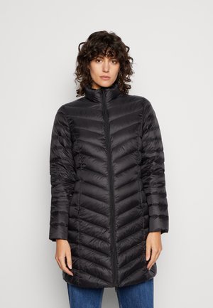 Down coat - black