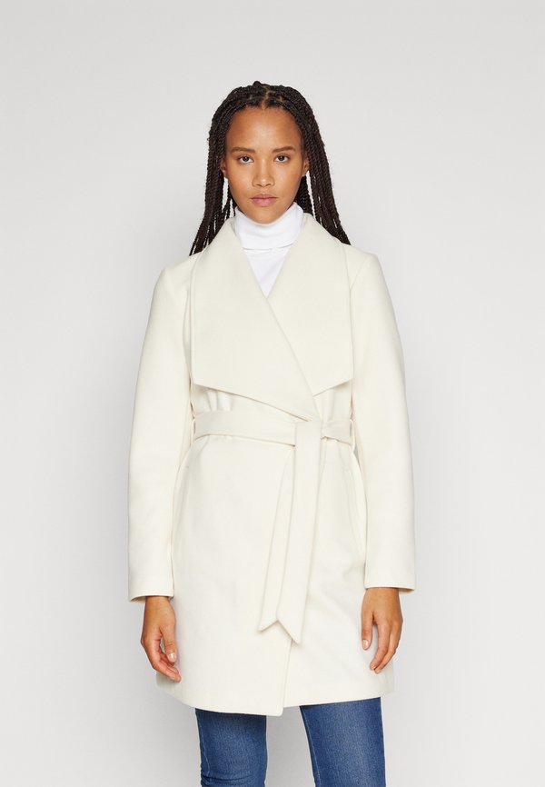 VICOOLEY COLLAR BELT COAT - Kurzmantel - birch