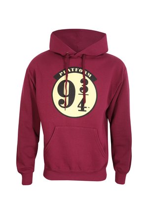 HARRY POTTER PLATFORM 9 AND 3 QUARTERS - Sweat à capuche - burgundy