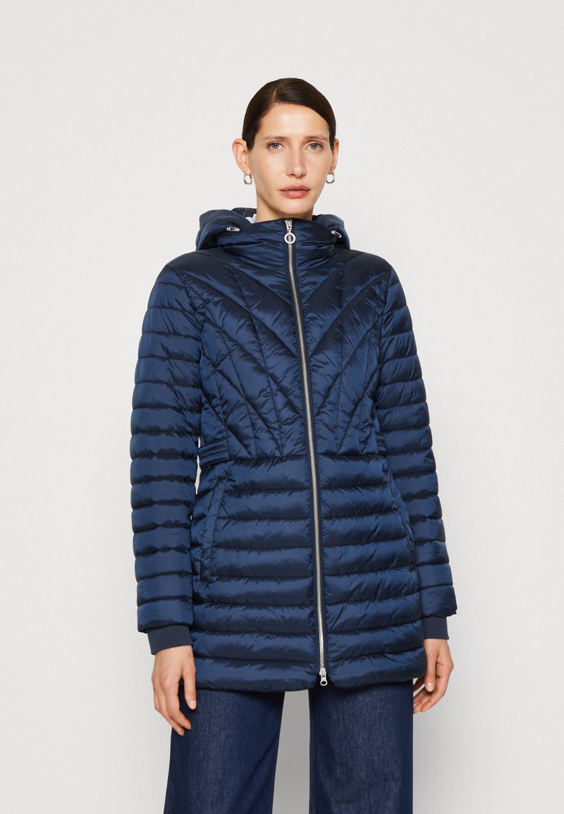 Esprit Collection QUILT MIX Wintermantel navy/dunkelblau Zalando.de