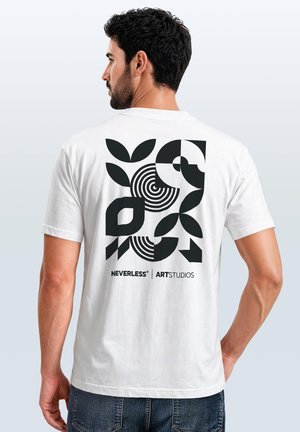 Neverless, T-Shirt print - weiß