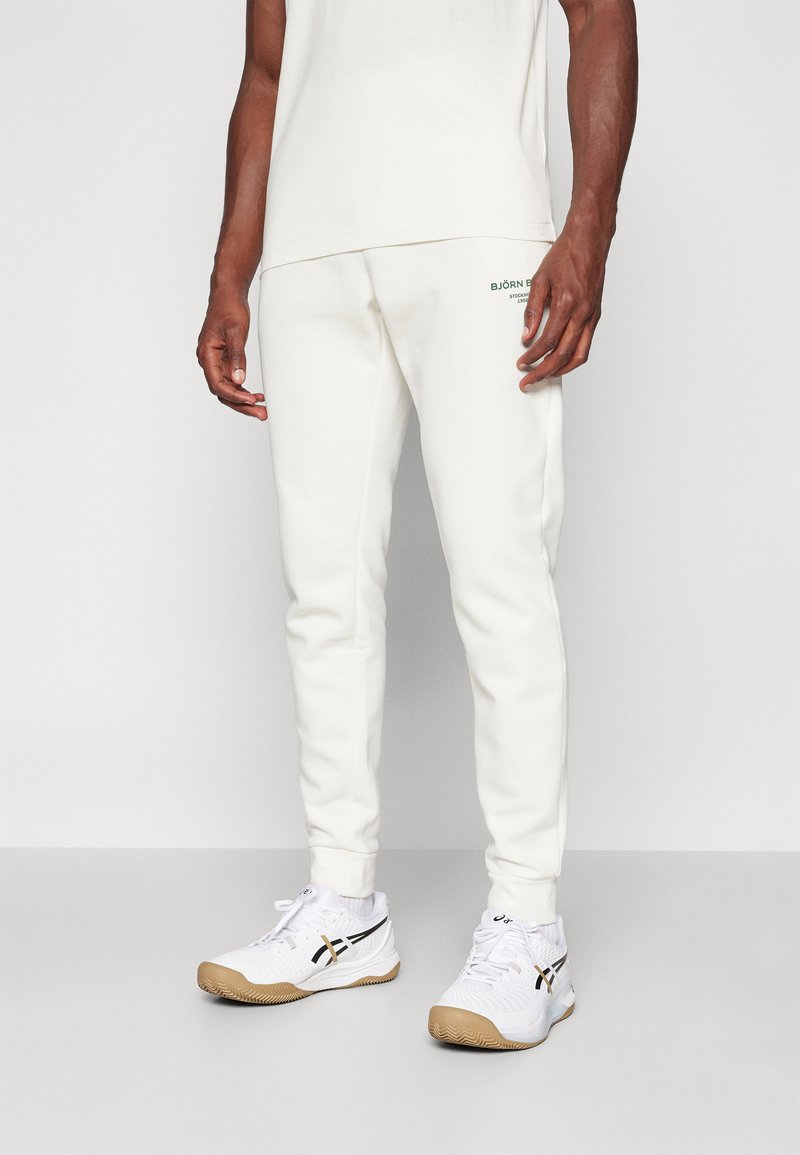 Björn Borg ESSENTIAL PANTS - Treningo apatinė dalis - cloud dancer