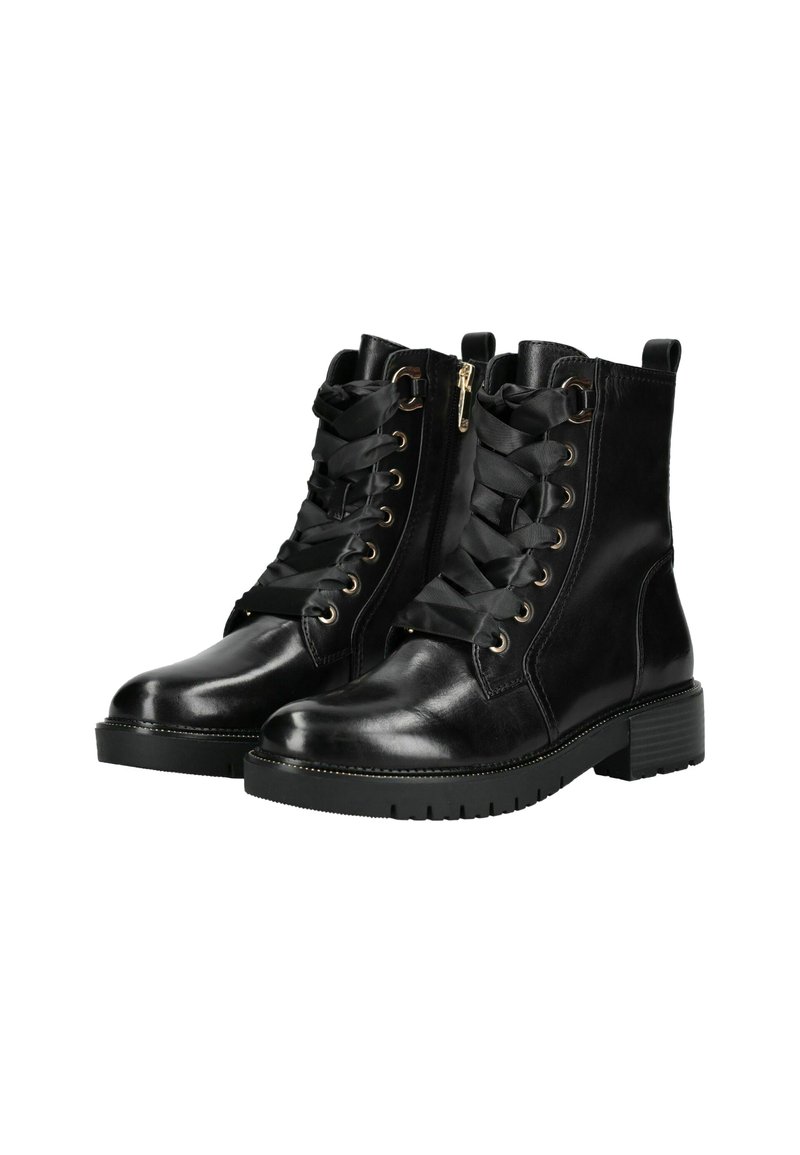 REGARDE LE CIEL Botines con plataforma black/negro