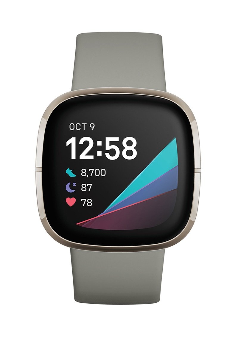 Herren Analoguhren | Fitbit SENSE Smartwatch silber/silberfarben - FO75236 Herren Analoguhren | Fitbit SENSE Smartwatch silber/silberfarben - FO75236