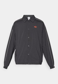 COACH JACKET - Chaqueta outdoor - black/ivory