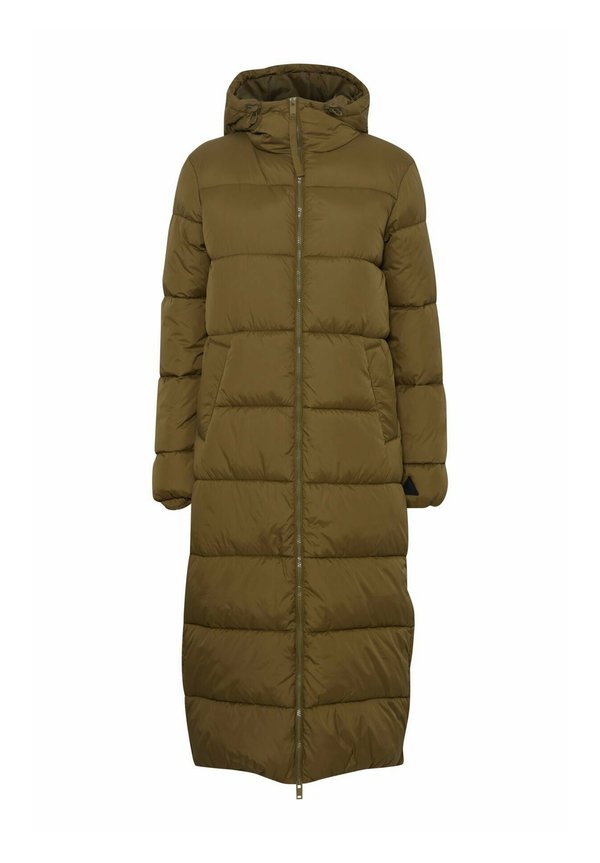 BYBOMINA LONG COAT - Winter coat - olive4