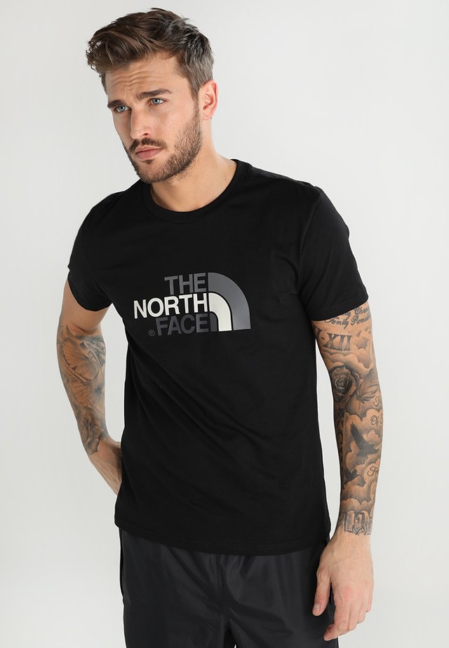 EASY TEE SUMMIT GOLD - T-shirt imprimé - black