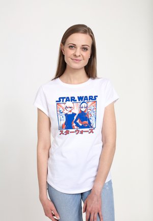 STAR WARS: VISIONS TWINS ANIME - Camiseta estampada - white