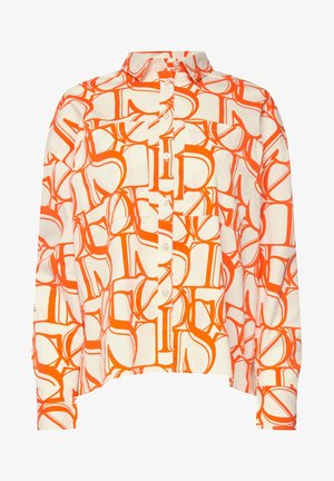 LAURASØN, WRITING-PRINT LANGARM - Camicia - off white