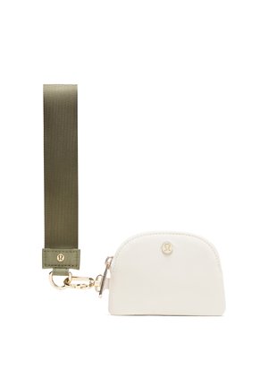 DUAL POUCH WRISTLET - Portafoglio - bay leaf light ivory