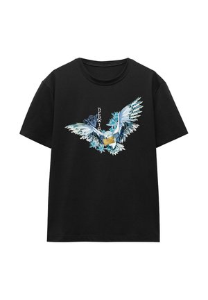 Cotton Soul, HARRY POTTER HEDWIG - Print T-shirt - black