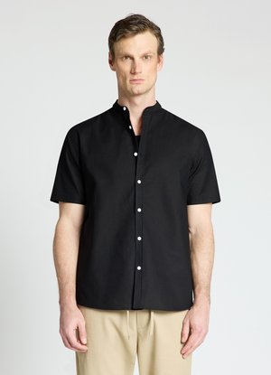 Calliope, CAMICIA TINTA UNITA - Shirt - nero ultrablack