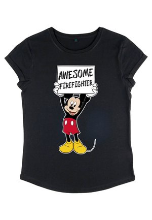 Henry Tiger MICKEY CLASSIC MICKEY AWESOME FIREFIGHTER - Camiseta estampada - black