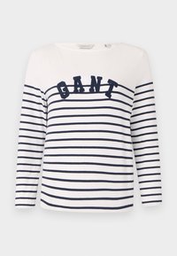 BRETON BOAT NECK - Hosszú ujjú felső - evening blue