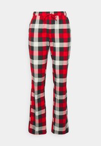 LAS XMAS CLASSIC PJ PANTS - Pyjamahousut/-shortsit - black/red