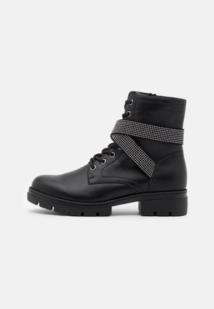 Cowboy-/Bikerstiefelette - black