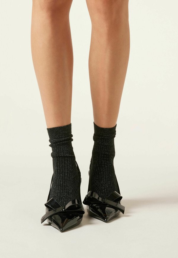 GLITTER - Socken - nero antracite