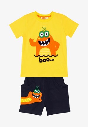 Denokids SET LAKE MONSTER - Shorts - gelb