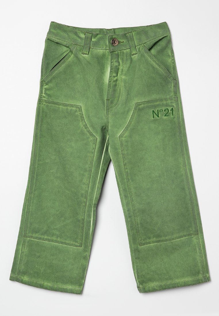 N°21 Relaxed fit jeans olijfgroen N°21 Relaxed fit jeans olijfgroen