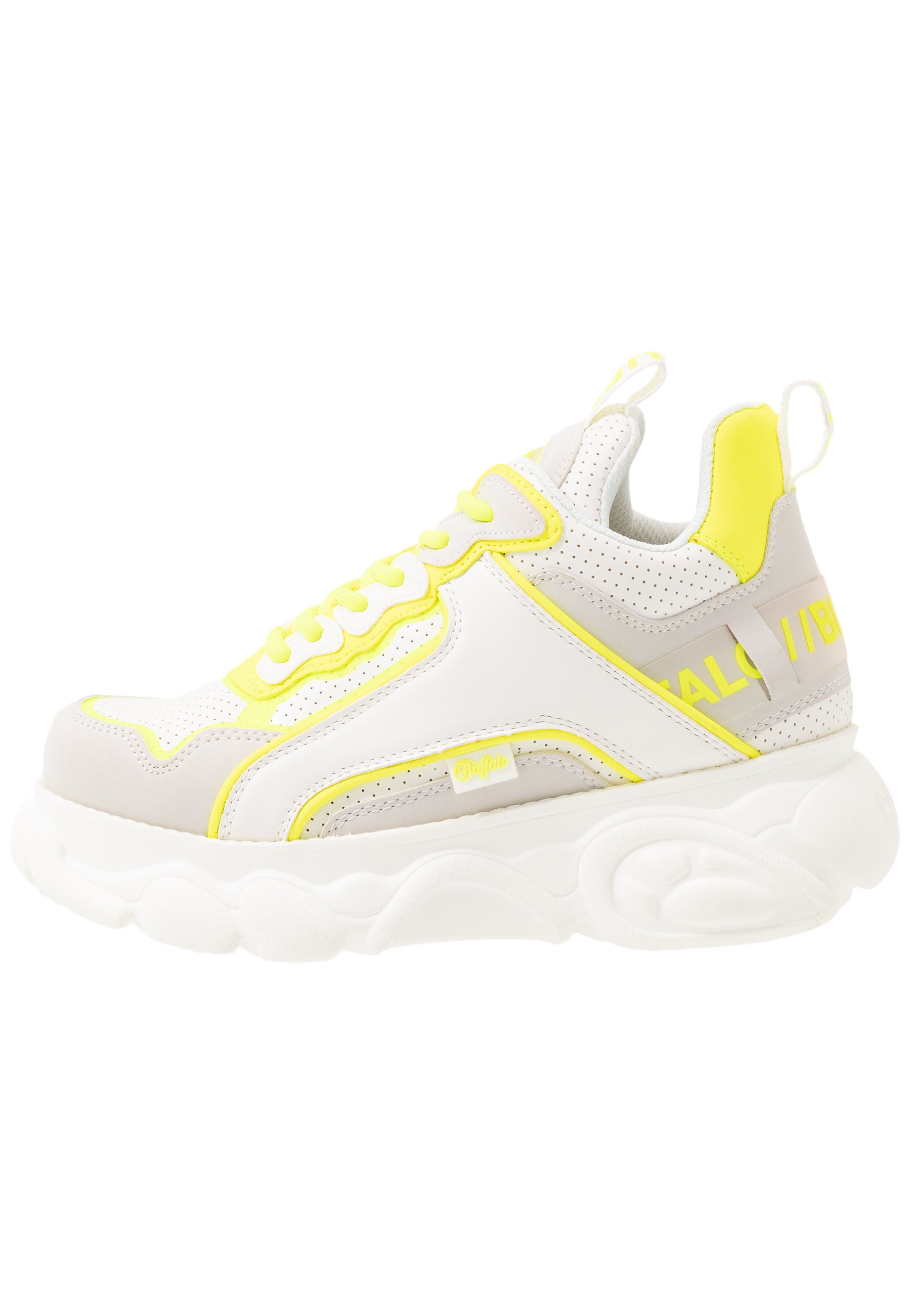 Buffalo CHAI Joggesko whiteneon yellow Zalando.no Buffalo CHAI Joggesko whiteneon yellow Zalando.no
