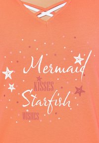 Ulla Popken STARFISH TWO PIECE SET - Nattplagg set - coral