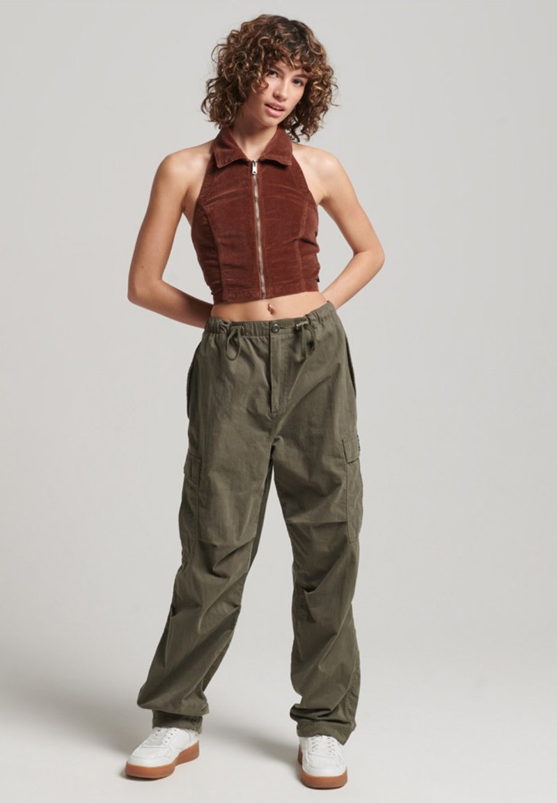 Superdry & Co Bodywarmer bruin Superdry & Co Bodywarmer bruin