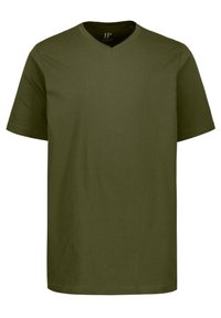 GROSSE GRÖSSEN REINE V-AUSSCHNITT - T-shirt basic - dunkel khaki