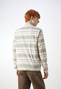 Quiksilver NO DESTINATION 2 HALF SNAP - Fleecová mikina - oyster white
