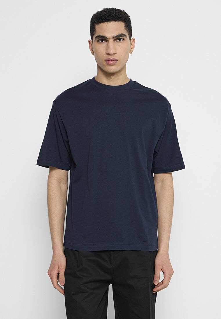 Selected Homme T-shirt basic donkerblauw