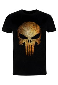 Henry Tiger MARVEL UNISEX PUNISHER REAL SKULL  czarny