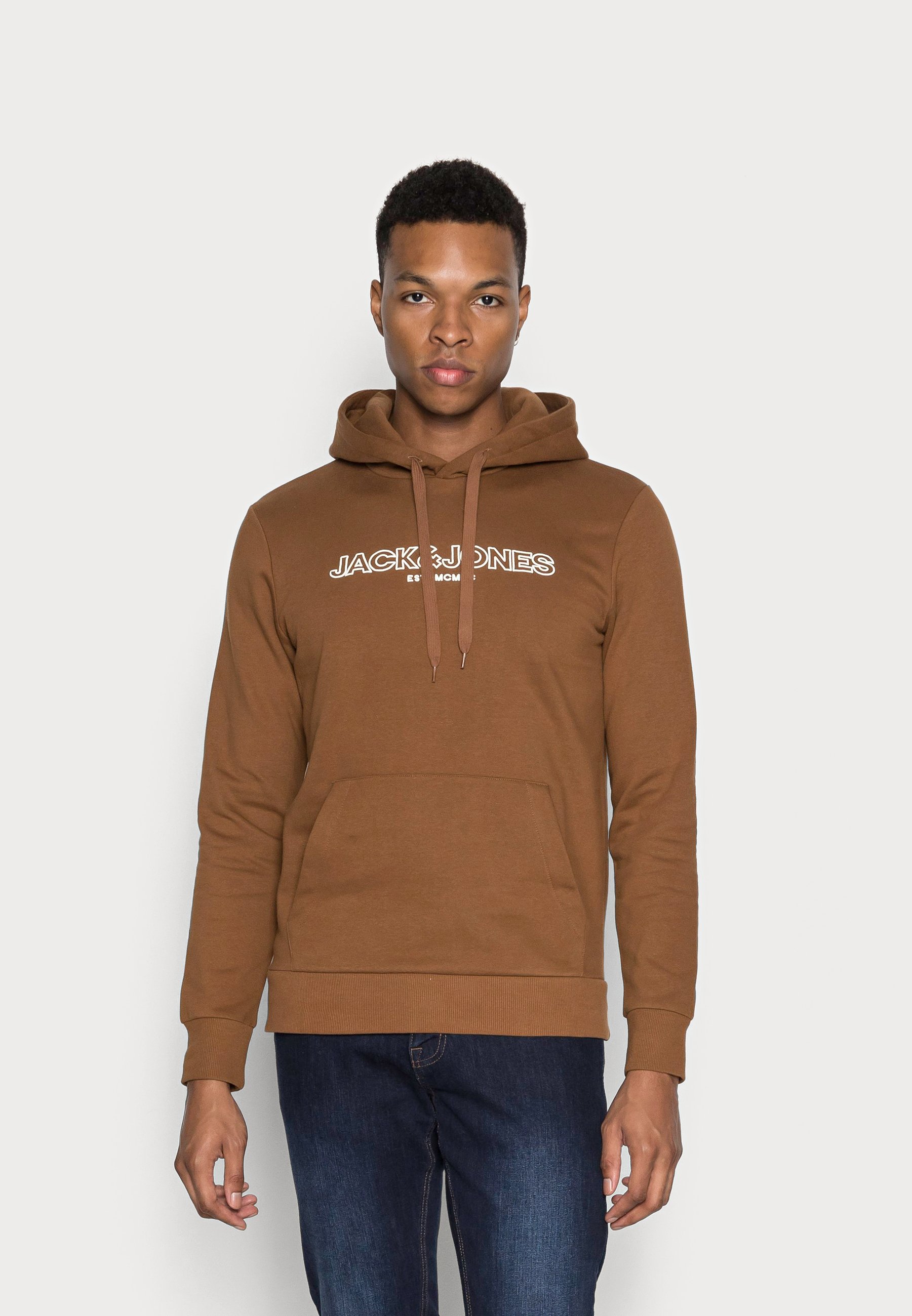 Jack \u0026 Jones JJBANK - Hoodie - brown/bruin - Zalando.nl