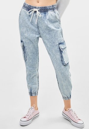 Stoffhose - light blue