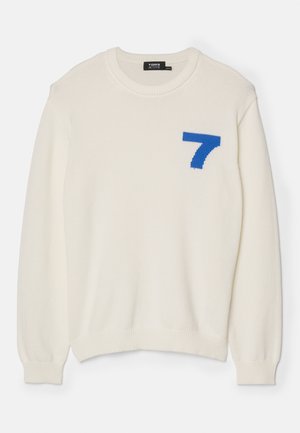 7 DAYS Active GRAPHIC UNISEX - Pullover - white alyssum