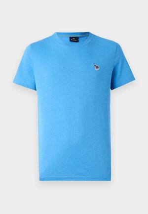 PS Paul Smith SLIM FIT ZEBRA - Basic T-shirt - light blue