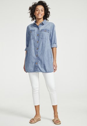 Overhemdblouse - light blue   denim