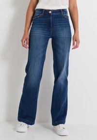 WOODSTOCK - Jean flare - dark stone