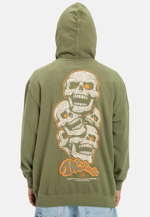 Sweat à capuche - gqq bronze green