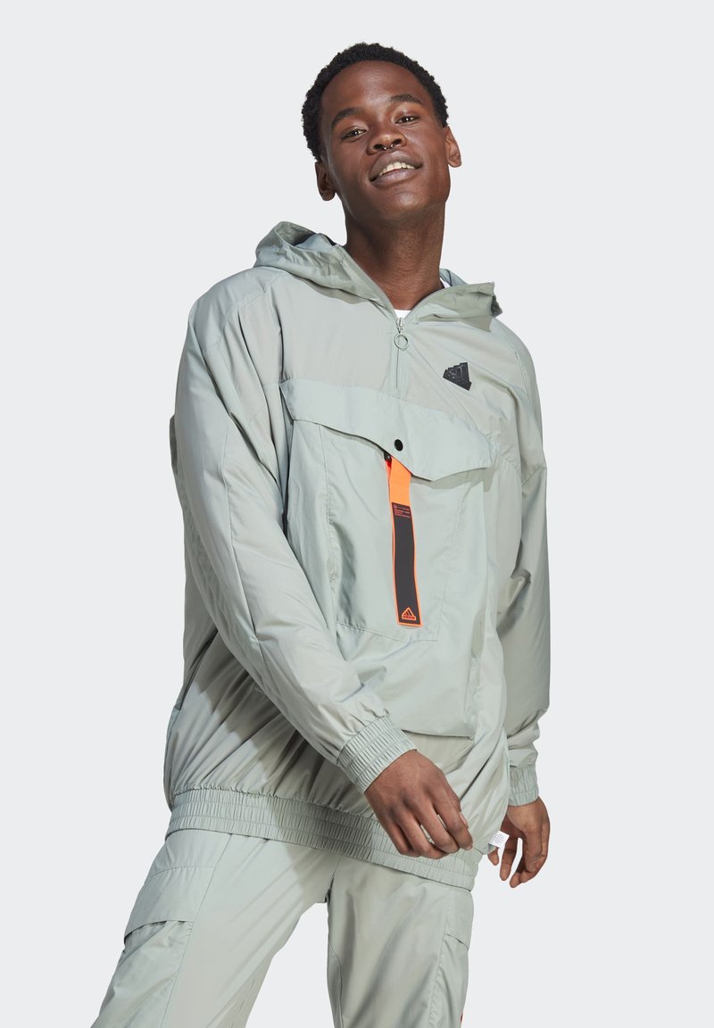 adidas Sportswear M CE Q2 PR WB Sweatshirt silver green/grün