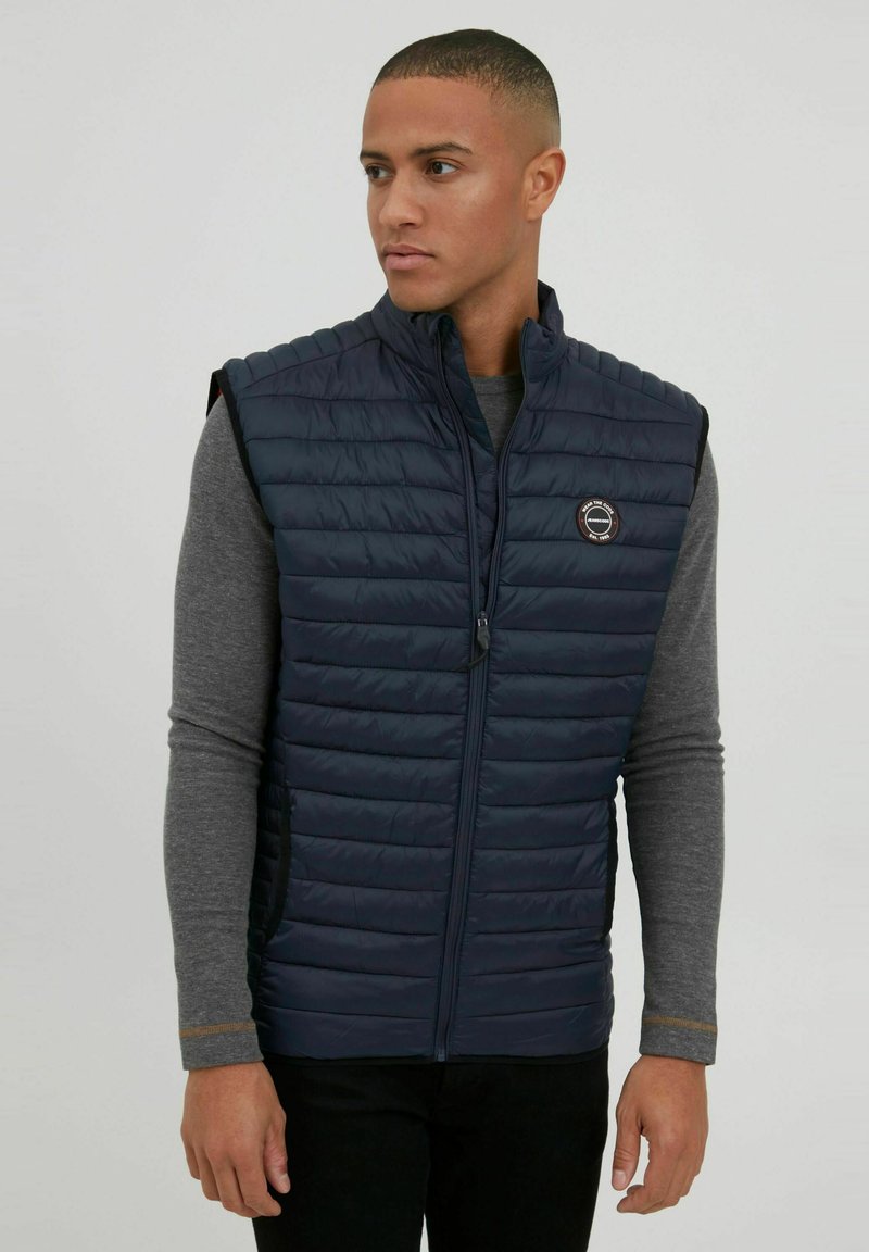 INDICODE JEANS IDDavide - Strukirani kaput - navy