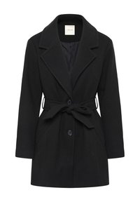 CAMELIA - Classic coat - pitch black