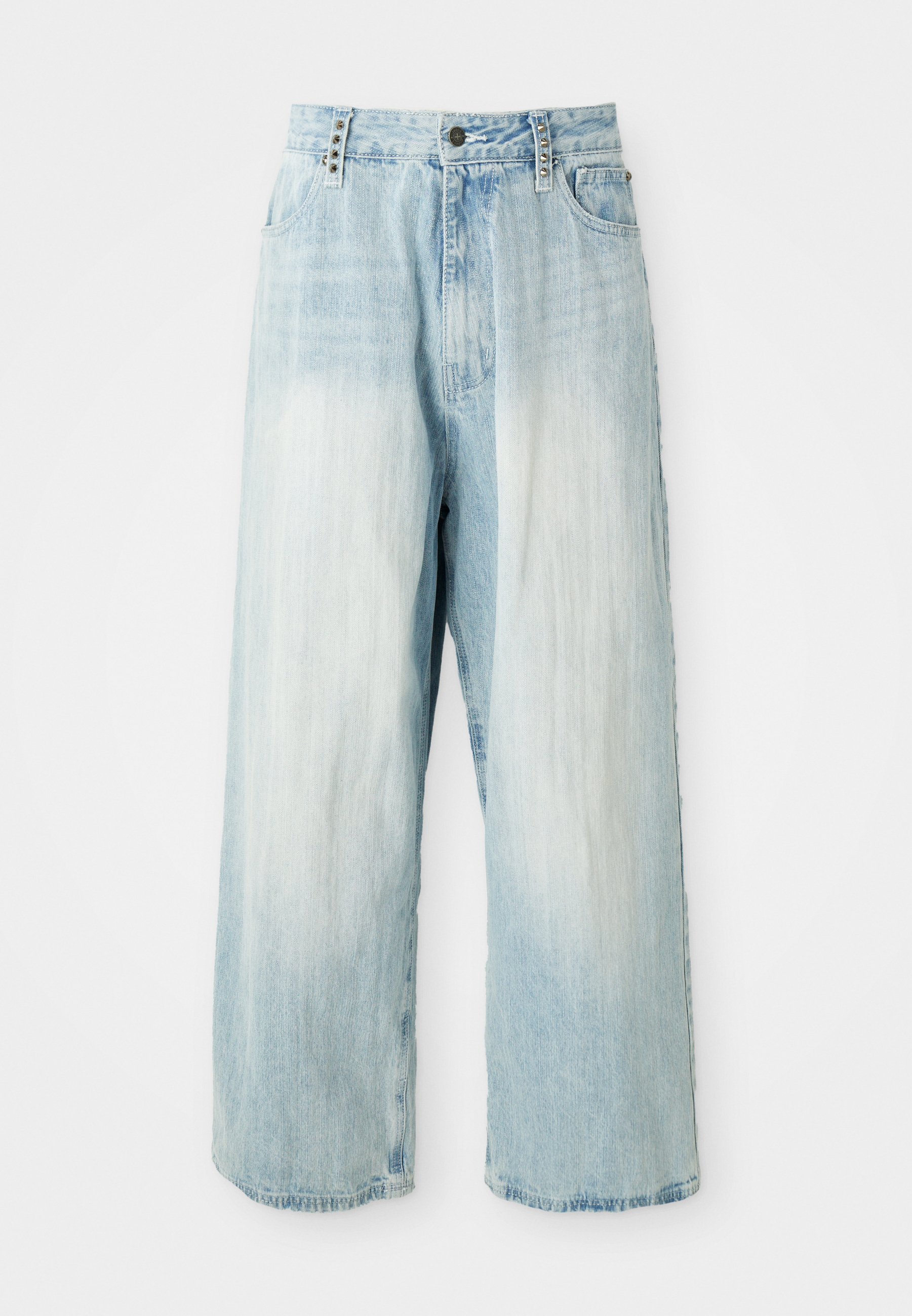 Jaded London APPLIQUE CROSS COLOSSUS - Baggy Jeans - blue